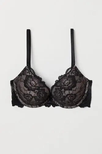 蕾丝强力聚拢文胸