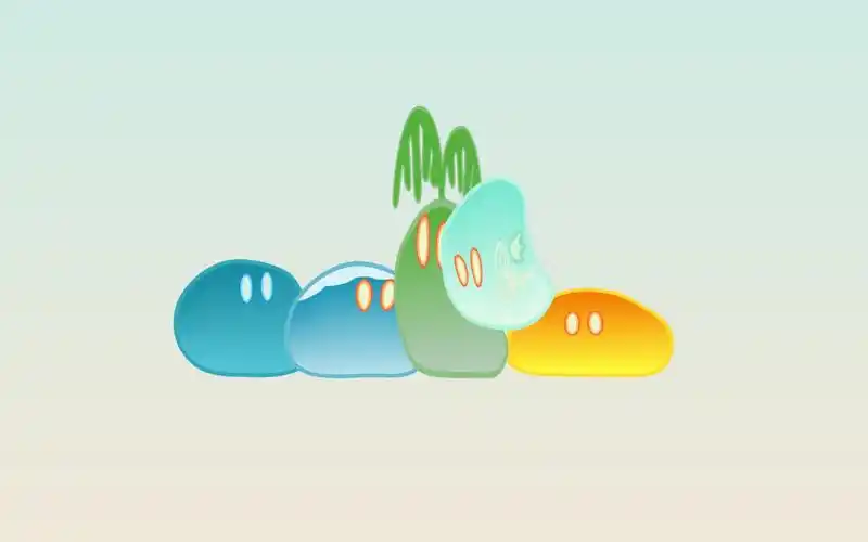 活动作品原神史莱姆大家族