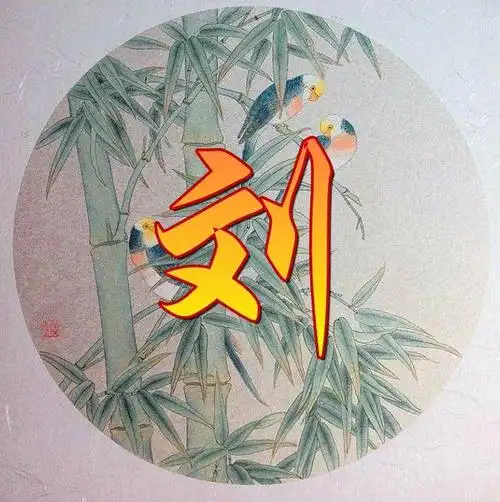 精美圆形百家姓头像,续100张姓氏微信头像,肯定有一张你喜欢的