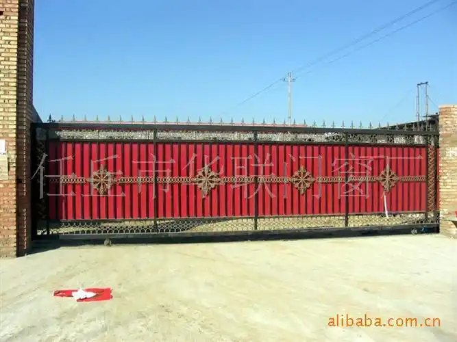 华联铁艺方管焊接铁艺大门.样式可自行选择,多种多样