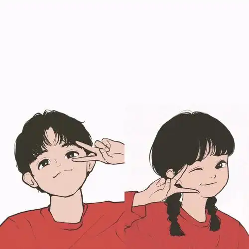 情侣分屏情侣头像情侣壁纸