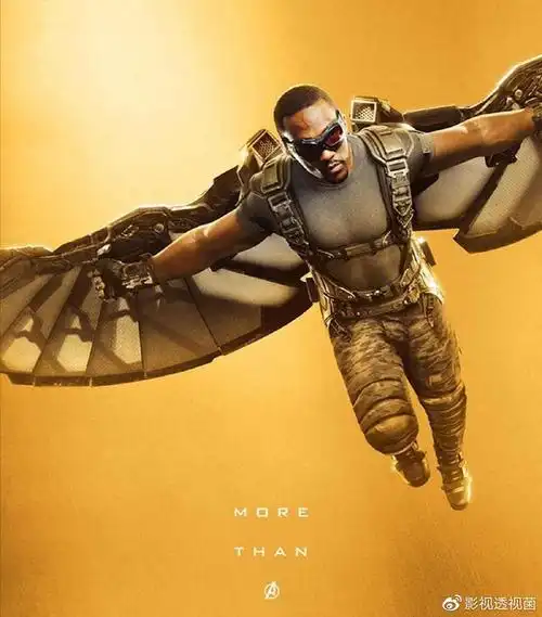 漫威猎鹰与冬兵倒计时4天巴基不带伞跳飞机被嘲像杨过与雕