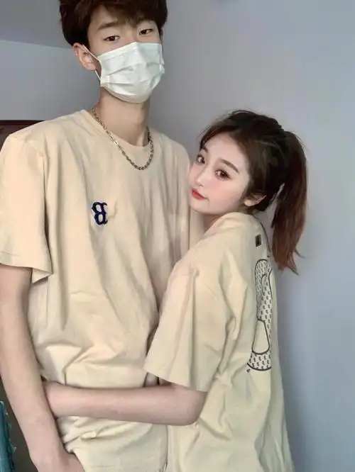 160和188丨情侣穿搭丨1688潮牌t恤也太香了