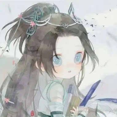 古风少女q版漫画头像高清呆萌的古风头像女q版图片