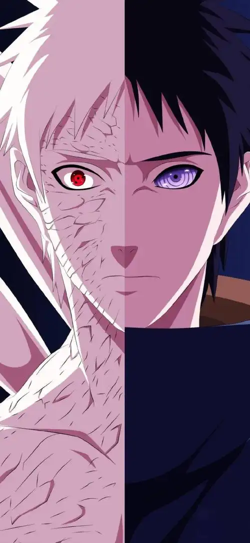 火影壁纸boss二人组宇智波带土