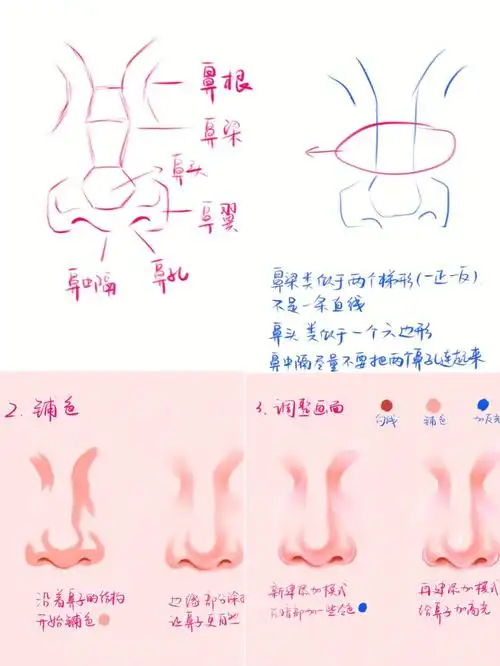 三步教你画鼻子快get起来