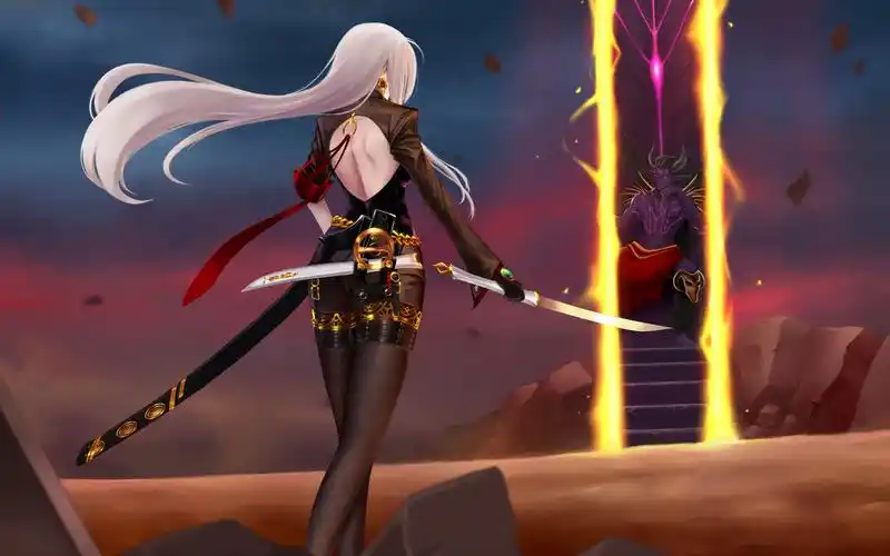 活动作品dnf极诣刃影参上女鬼剑新职业动态壁纸制作