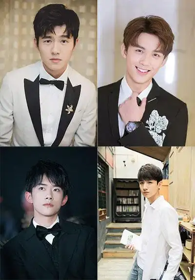 四大墙头:刘昊然,易烊千玺,吴磊,白敬亭