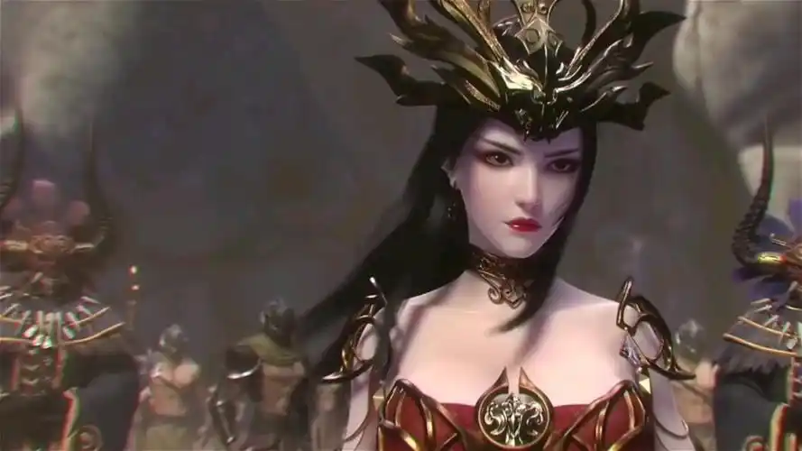 斗破苍穹美杜莎女王霸气侧漏,冰皇海波东心爱的女人,她,海波东伤心了?