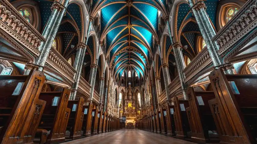 法国巴黎圣母院,高清壁纸图片,名胜古迹-回车桌面