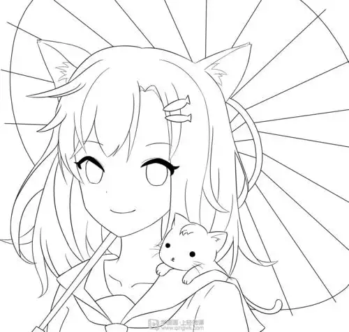 头像绘制练习—漫画角色头部的训练