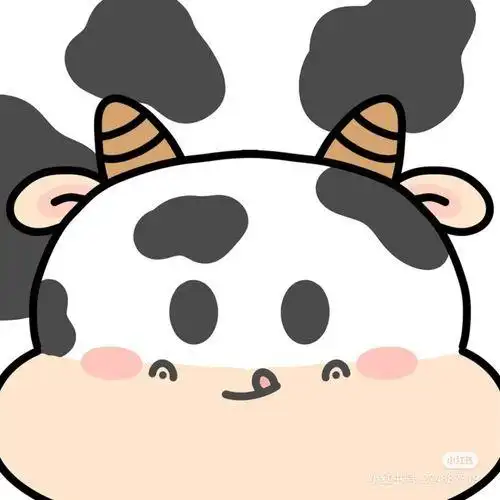 可爱牛牛头像新年快乐