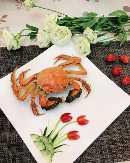 angela-dym做的《用心爱生活》(果蔬花环/果蔬盘饰/蔬菜摆盘/蔬菜盘饰