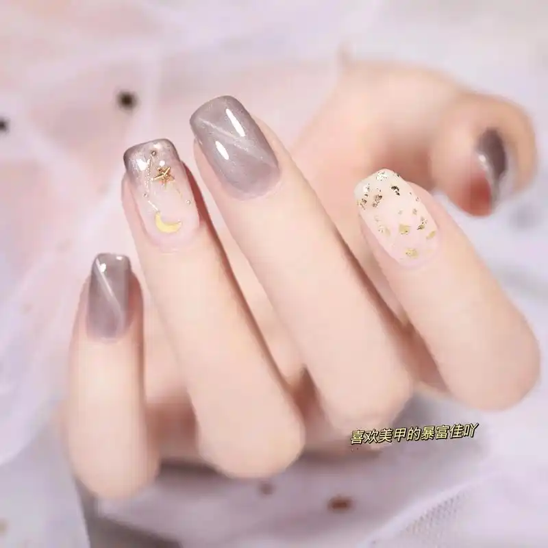 ins风|梦幻系星月猫眼美甲7893.ins风|梦幻系星月猫眼 - 抖音