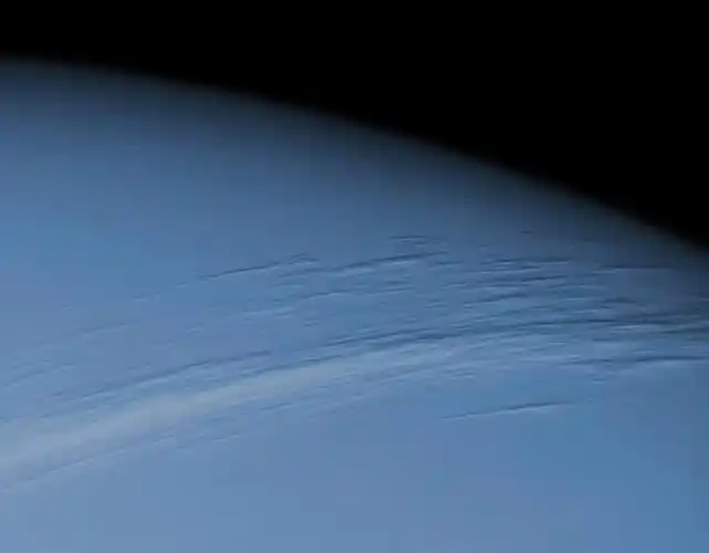 海王星的真实照片