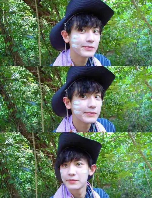 谁有这张朴灿烈的照片完整的?