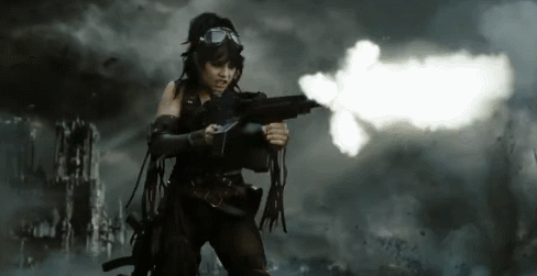 视频曝光解放军新机枪弹链泼水中国版m249