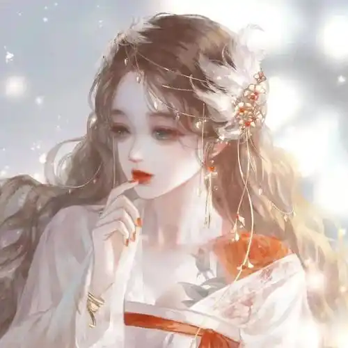 古风头像仙气古风动漫女生头像_小孩_心脏_正中间