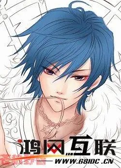 painter绘制帅气的卡通魔法王子漫画 - 鸿网互联