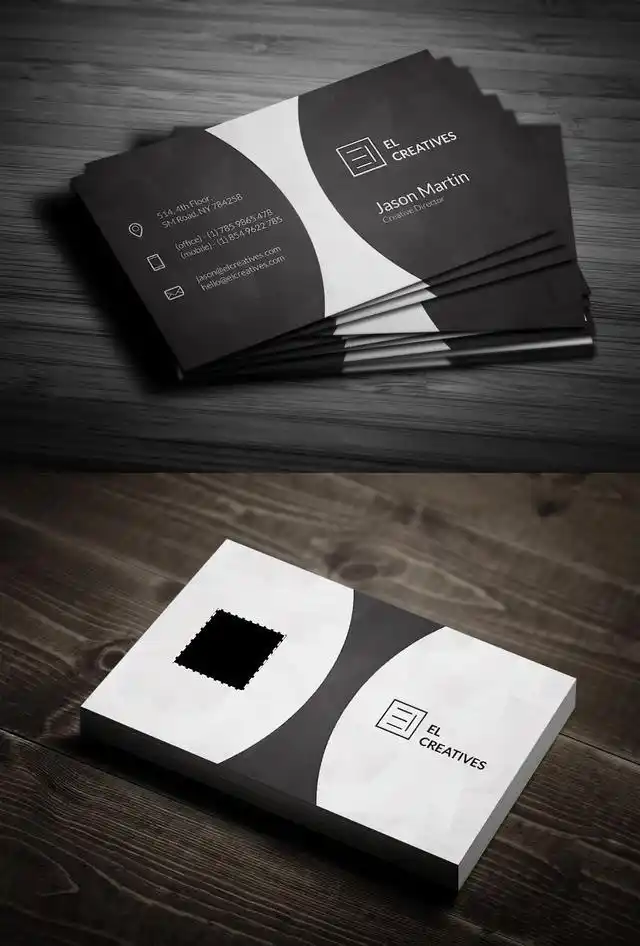 商务名片设计欣赏个人形象的代言