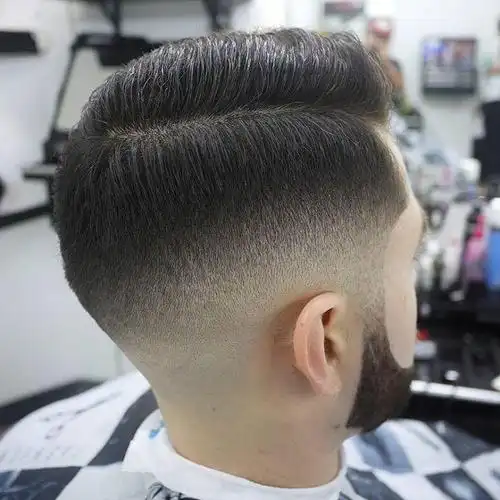 美式渐变复古渐层油头发型男生的最爱