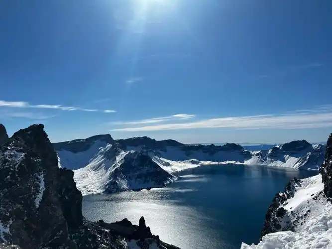 长白山天池北坡