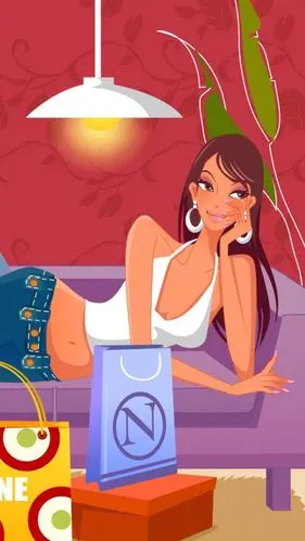 人物动物植物卡通动漫手绘插画可爱斗比萌宠个性背景彩色炫酷古风q版