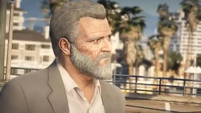 gta52050年ps10宣传片是这样的麦克都老了快退休吧