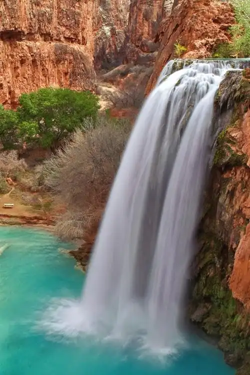 壁纸 哈瓦苏瀑布,亚利桑那州大峡谷国家公园 1920x1200 hd 高清壁纸