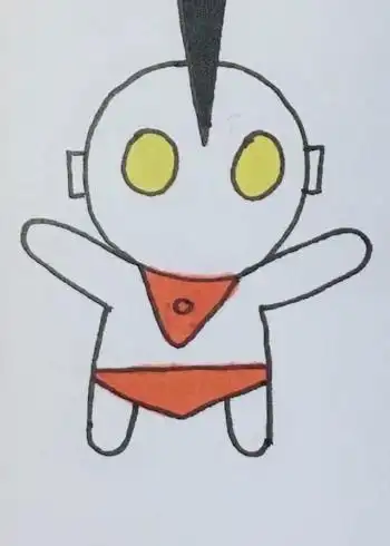 简单学画奥特曼