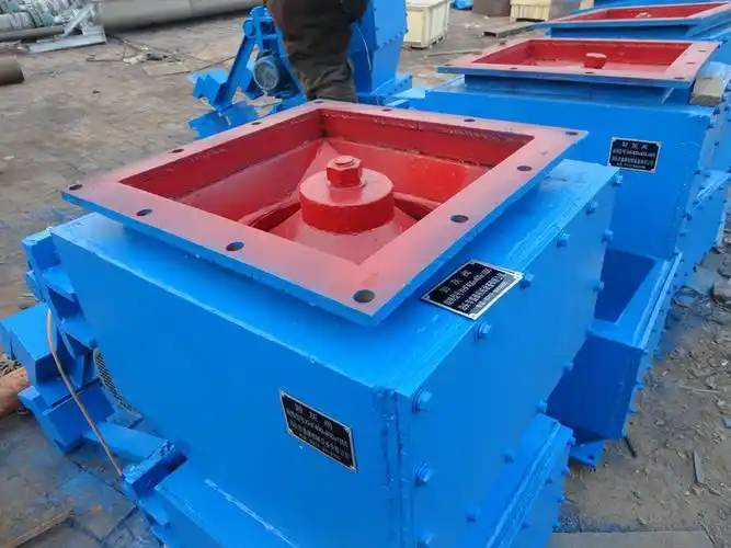 厂家定制重锤翻板阀 电动气动蘑菇头式重锤翻板阀放料阀