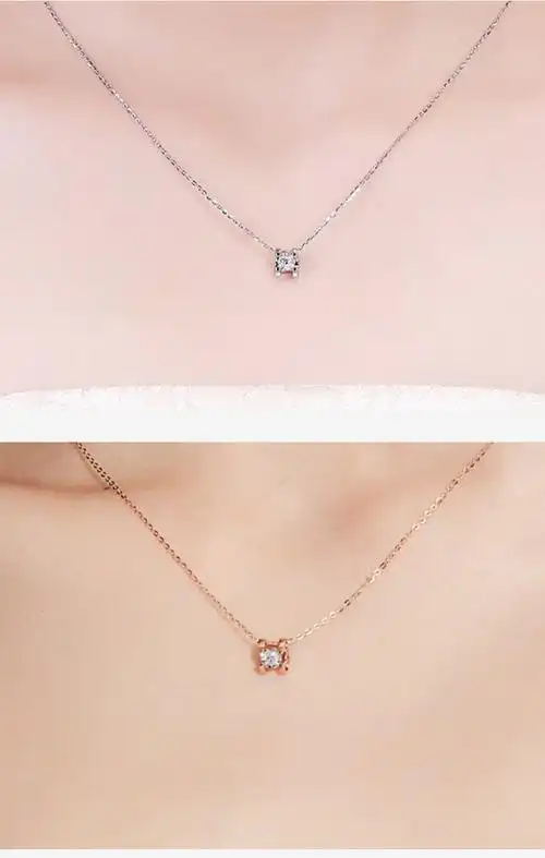 magifas/magifas 30分 h 3vg 无荧光 精工18k金牛头钻石吊坠