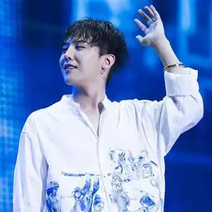 bigbang权志龙gd同款衬衫 白色长袖立领宽松贴布男女情侣款衬衣潮