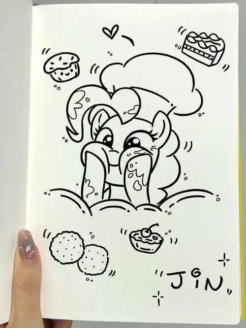 简笔画教程又又又又来更新小马宝莉啦