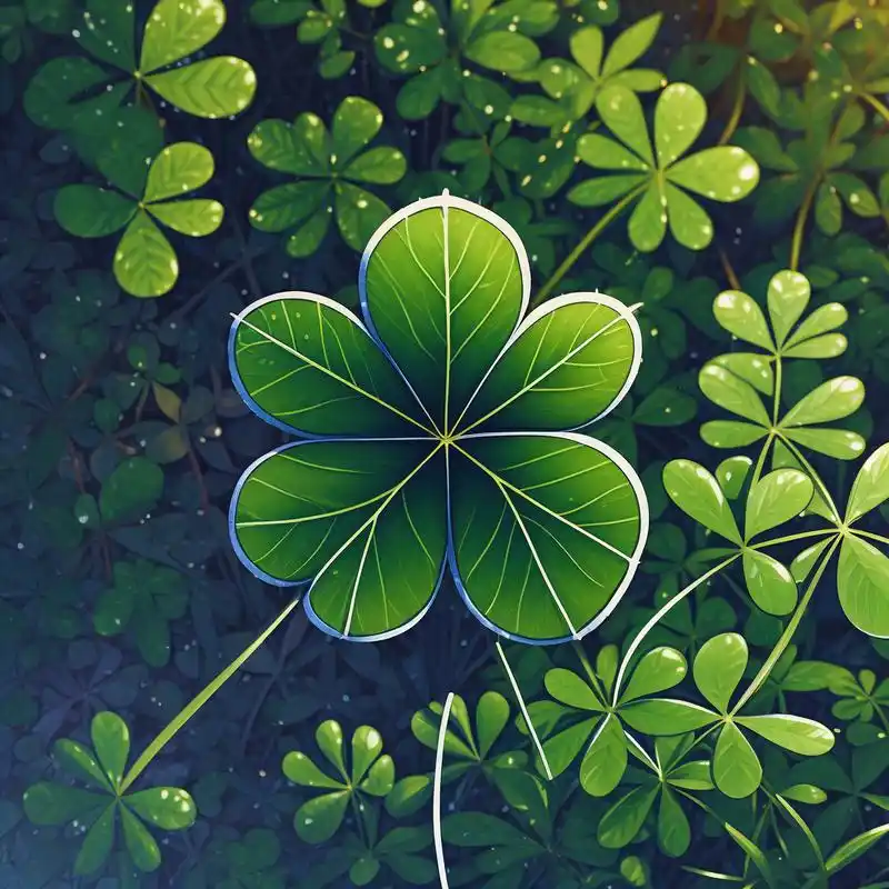 四叶草头像,愿你好运连连92