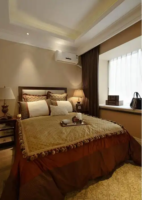 简约美式卧室效果图 举报/反馈