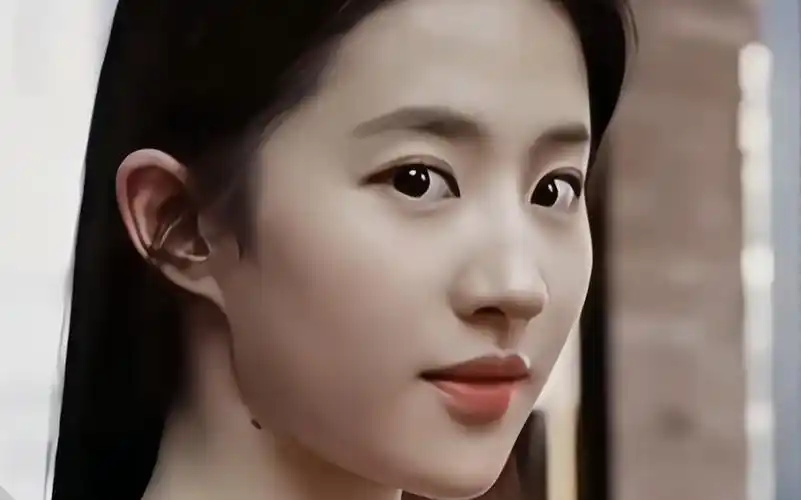 刘亦菲笑起来真好看