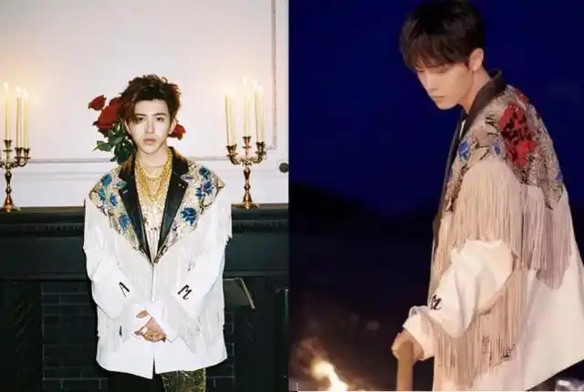 肖战蔡徐坤三次撞衫,俊美高冷各有千秋,谁更胜一筹