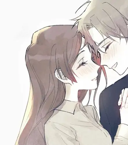 动漫头像 情侣头像"自从遇见你,人生苦短,甜长"「图片转自微信公众号