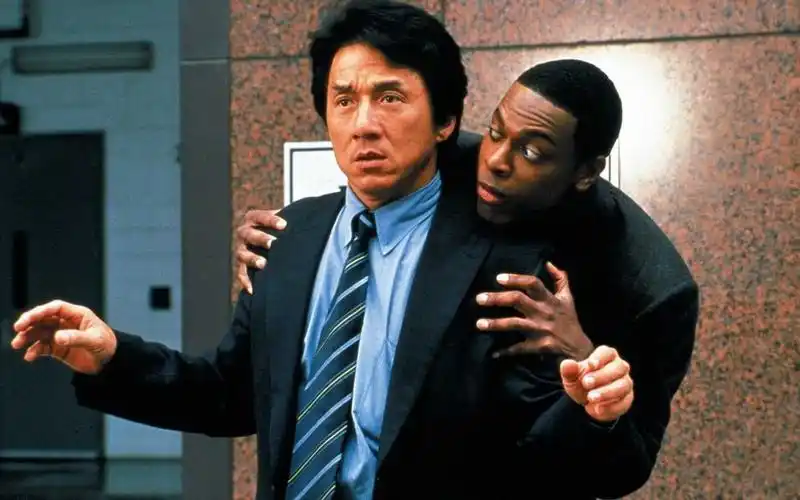 尖峰时刻拍摄时期克里斯塔克和成龙的采访_哔哩哔哩_bilibili