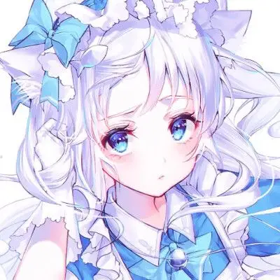 二次元动漫头像女生漫头#冷瞳