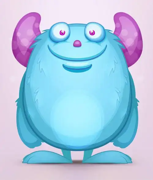 有趣的五颜六色方脸集,情感卡通矢量化身