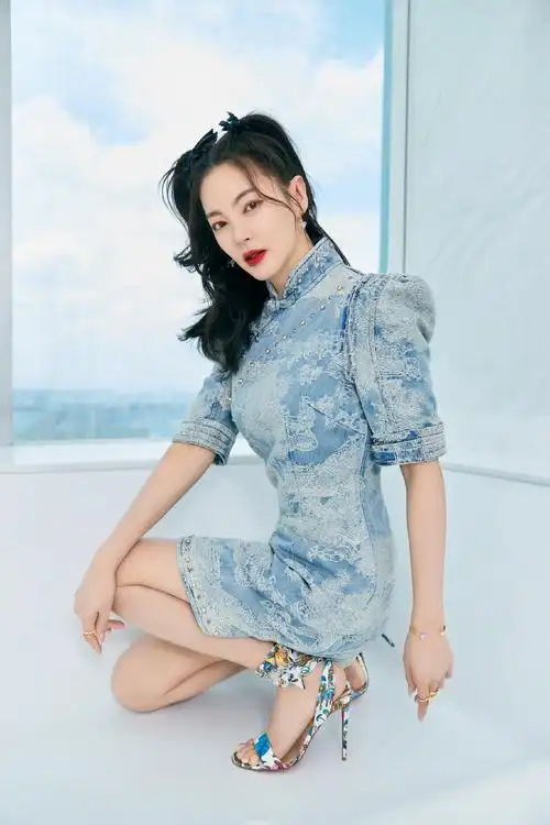 张雨绮性感旗袍写真图片26