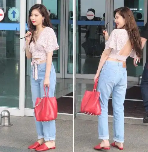 金泫雅身高身高162的金泫雅靠两千七连衣裙穿出大长腿