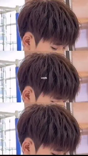发质细软发质偏硬男生发型麻根烫
