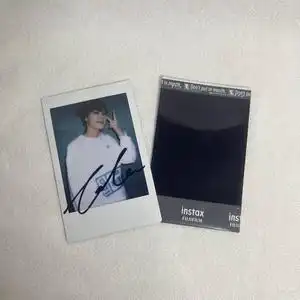 林彦俊亲笔签名拍立得3寸非印刷新年礼物生日礼物送同学送朋友