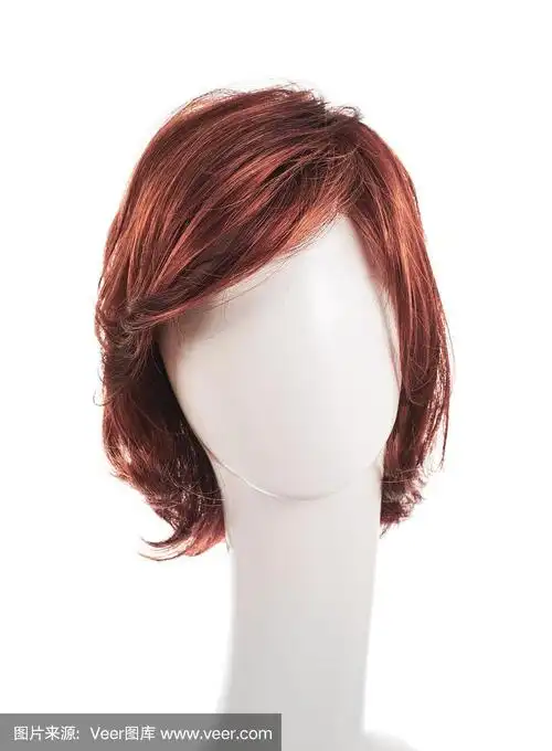 假发戴在人体模型头上