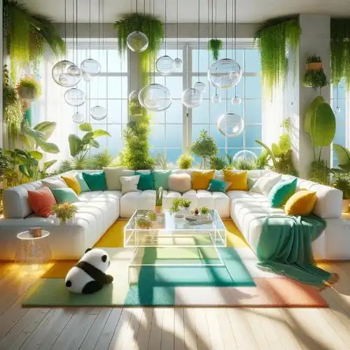 一个超赞的室内设计风格,明亮开阔,融合自然元素,简直让人心动不已!