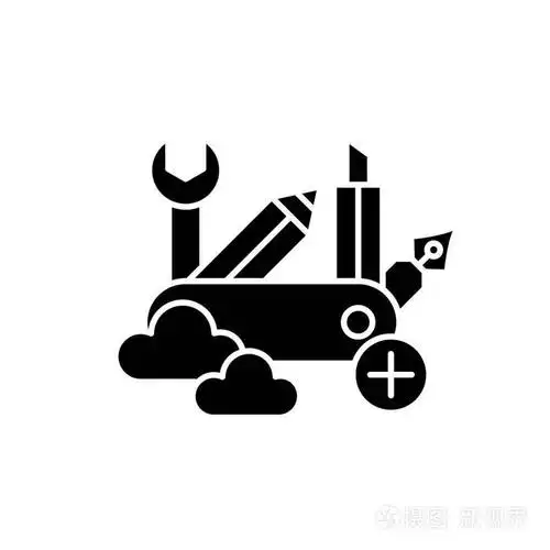 业务技能黑色图标, 矢量标志上的孤立的背景.商务技能概念符号, 插图