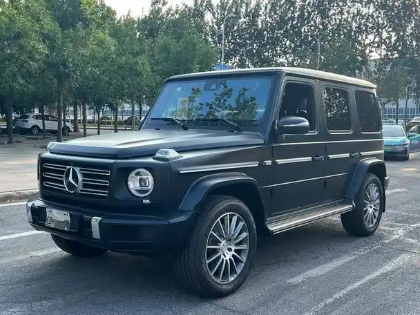 柴油奔驰大g全国上牌磨砂黑现车实拍